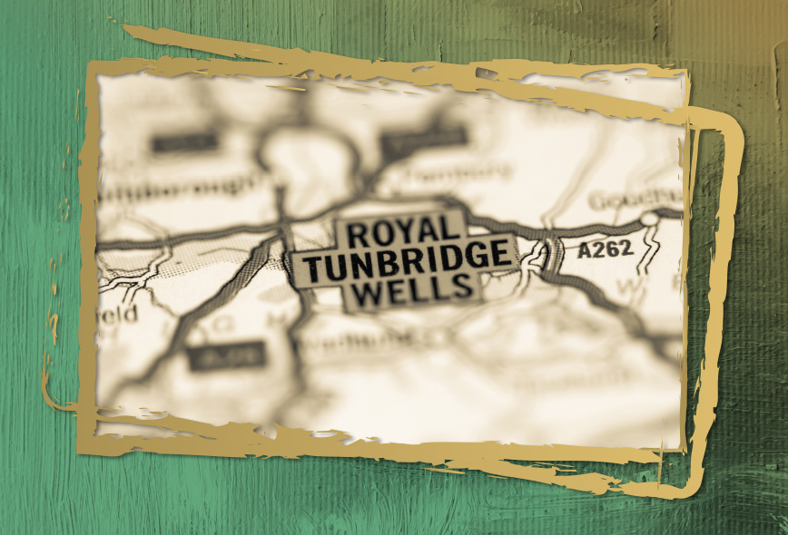 Royal Tunbridge Wells Map Image